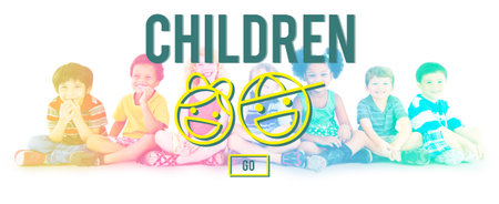 Children Childgood Kids Offispring Website Concept
