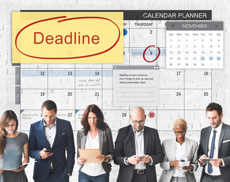 Deadline Due Date Appointment Schedule To Do Concept
