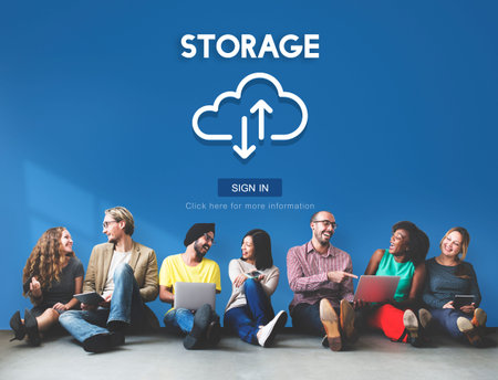 Storage Big Data Backup Computing Information Concept