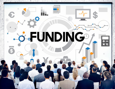 Funding Cash Collection Economy Finance Fund Concept