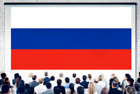 Russia Flag Patriotism Russian Pride Unity Concept