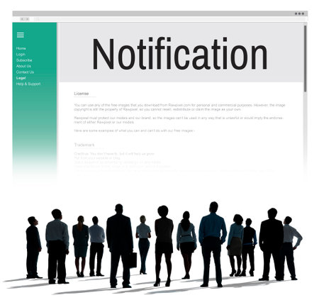 Notification Alert Icon Inbox Internet Message Concept