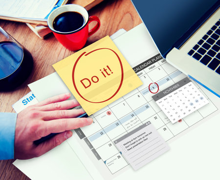 Do It Encouragment Motivation Progress Concept