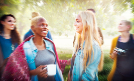 Friends Friendship Leisure Vacation Togetherness Fun Concept