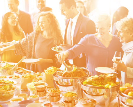 Food Festive Restaurant Party Unity Concept