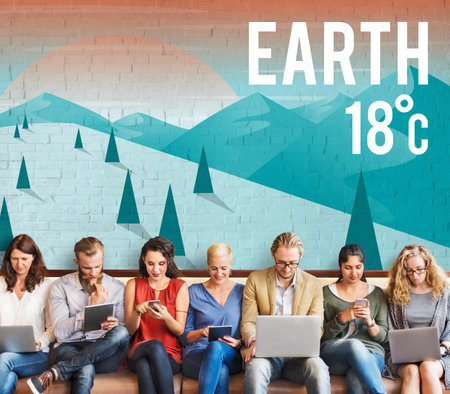 Earth Climate Ecology Environmental Conservation Concept