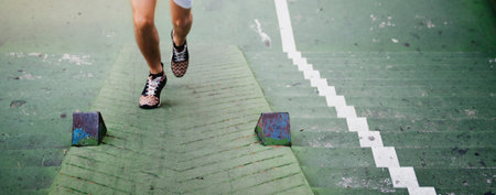 Sportman Athlete Exercise Healthy Lifestyle Park Concept