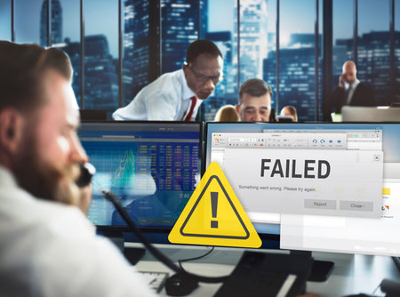 Failed Fail Failing Fiasco Inability Unsuccessful Concept