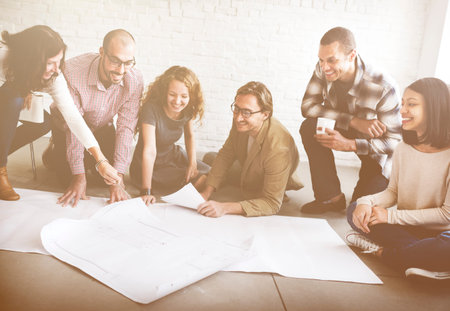 Business Corporation Organization Teamwork Concept