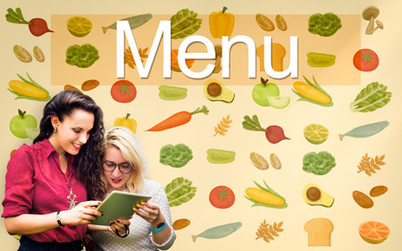 Menu Choice Food Beverage List Selection Option Concept