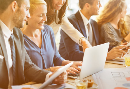 Team Engineering Corporate Discussion Workplace Concept