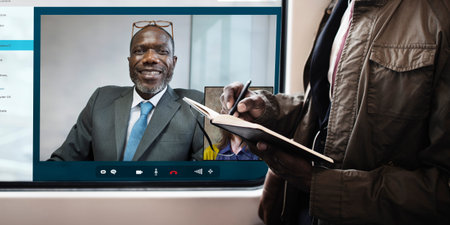 Video Call Chat Meeting Talking Concept