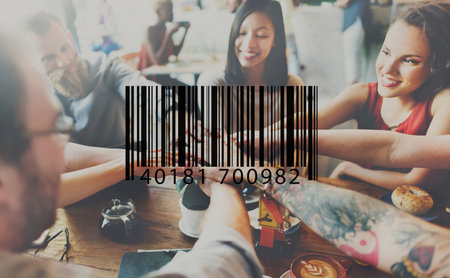 Barcode Mark Sign Market Item Concept