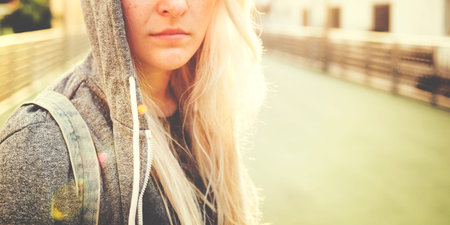 Youth Active Casual Exercise Outside Style Town Concept