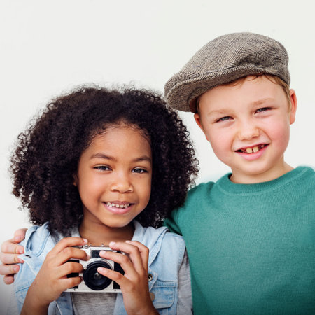 Children Kids Friends Playful Happiness Concept