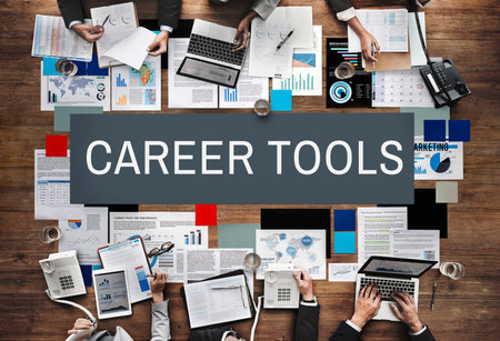 Career Tools Recruiting Profession Concept