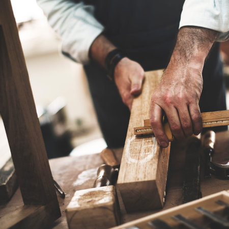 Handyman Occupation Craftsmanship Carpentry Concept