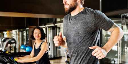 Running Training Workout Exercise Fitness Concept