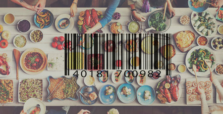 Barcode Mark Sign Market Item Concept
