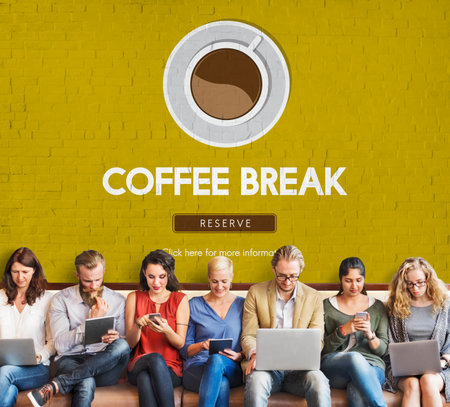 Coffee Break Drink Free Time Concept