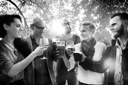 Celebrate Enjoyment Friends Together Unity Social Concept