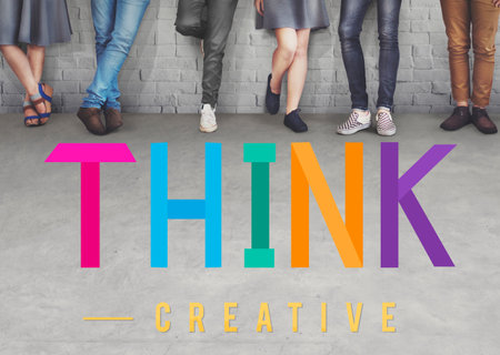 Think Thoughtful Visionary Creative Determination Concept