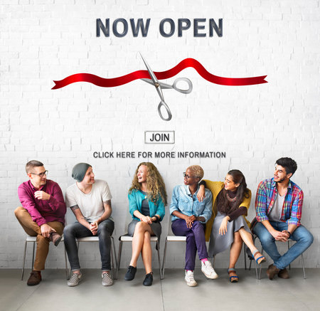 New Business Ribbon Cutting Celebration Event Concept