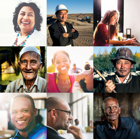 Diverse Ethnic Diversity Ethnicity Community Concept