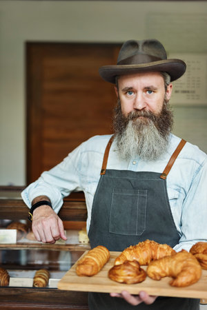 Hipster Senior Man Hipster Trendy Concept