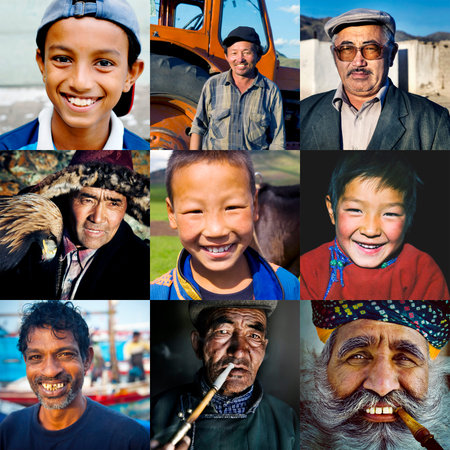 Ethinicity Diversity Humanism Variation Concept