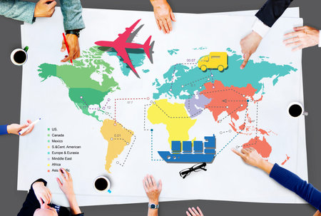 Travel Travelling Map Route Journey Concept
