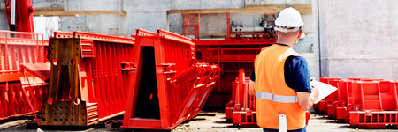 Construction Worker Planning Contractor Developer Concept