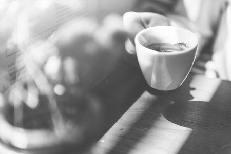 Coffee Cup Cappoccino Restaurant Coffee Shop Concept