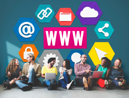 Technology Www Network Graphics Concept