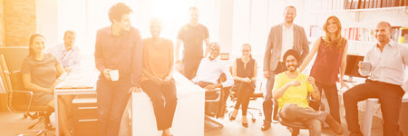 Business Corporation Organization Teamwork Concept