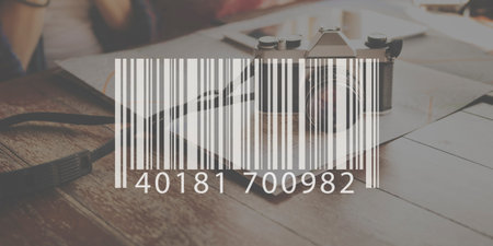 Barcode Mark Sign Market Item Concept