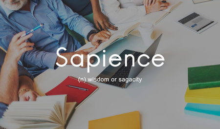Sapience Highly Educated People Graphic Concept