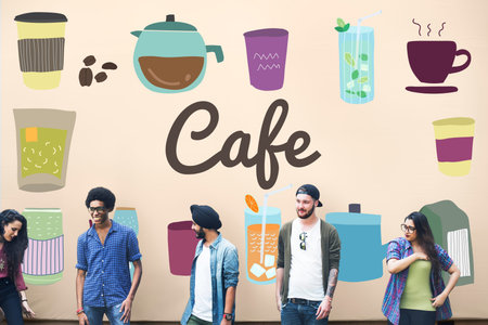 Cafe Restaurent Small Business Bar Coffee Shop Concept