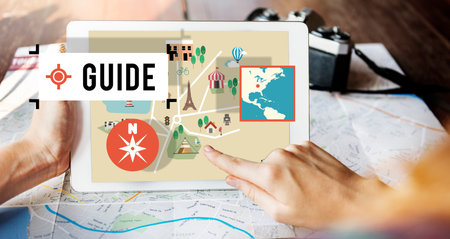Guide Coaching advice Lead Strategy Manage Concept