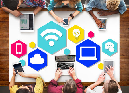 Internet Connection Technology Computer Social Concept