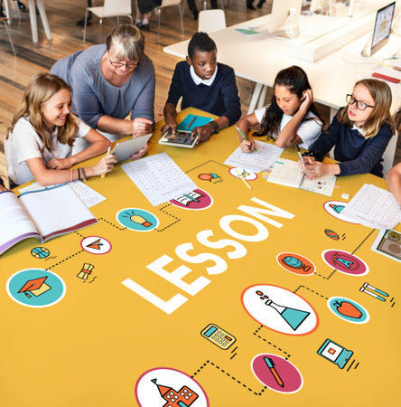 Lesson Learning Literacy Knowledge Education Concept