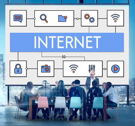 Network Connection Data Internet Technology Concept
