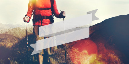 Banner Ribbon Copy Space Symbol Concept