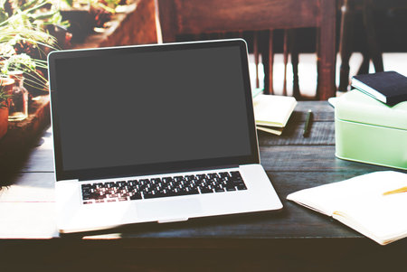 Mockup Copyspace Computer Notebook Laptop Concept