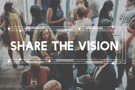 Share The Vision Aspiration Motivation Concept