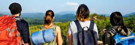 Trek Hiking Destination Experience Lifestyle Concept