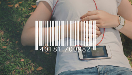 Barcode Mark Sign Market Item Concept