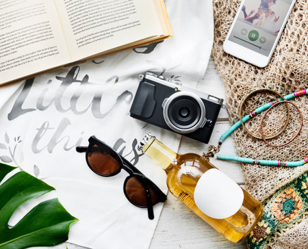 Beach Summer Holiday Vacation Journey Exploration Concept