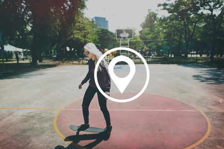 Navigation Check-in Location Gps Icon Concept