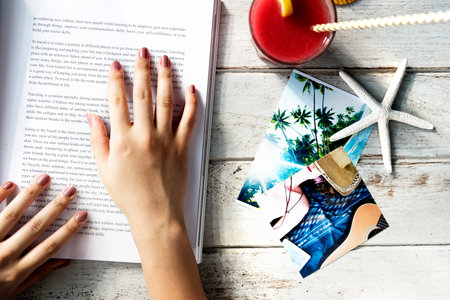 Reading Book Hands Photos Concept